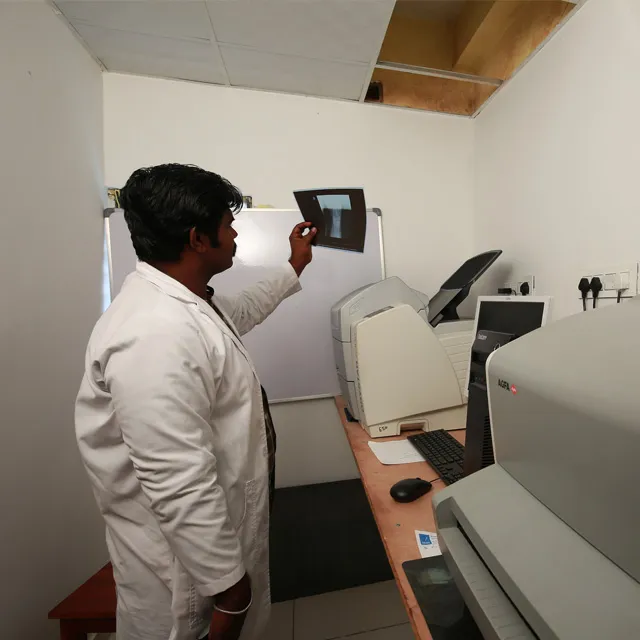 x ray facilities of espine hospital