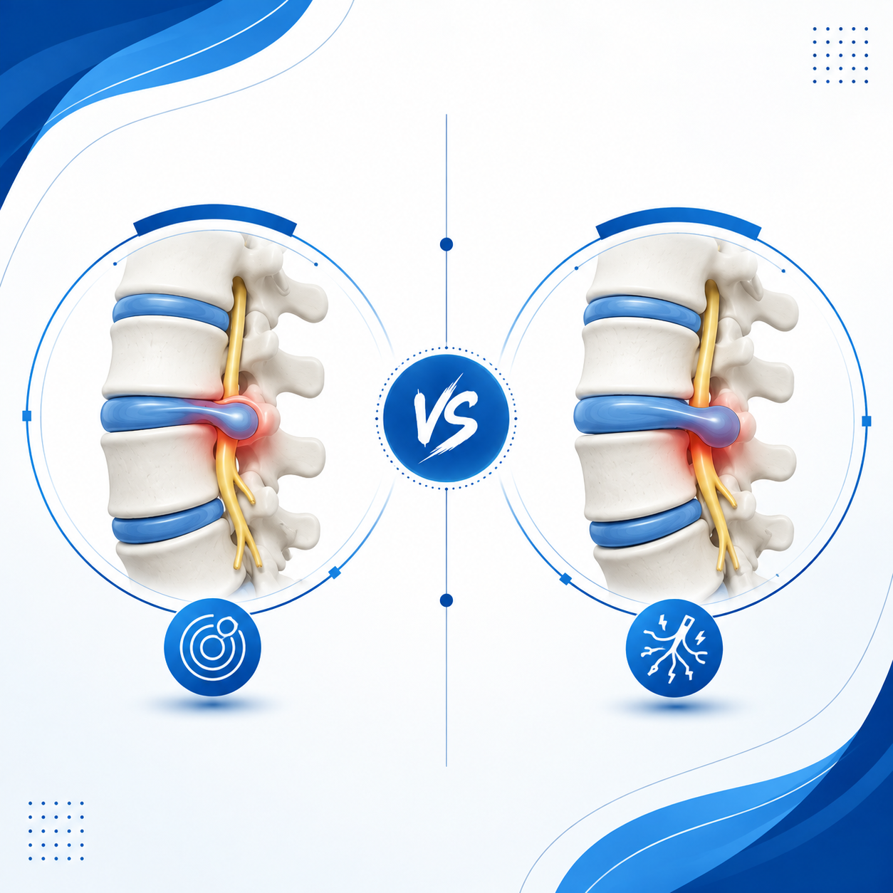 Herniated disc vs slip disc