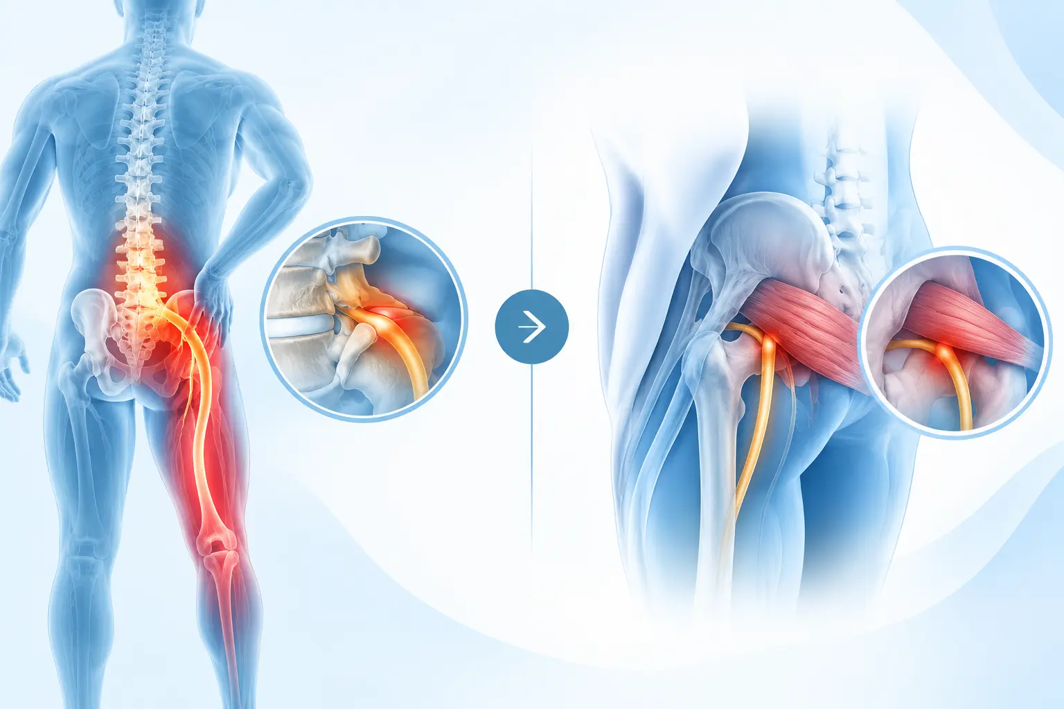 Sciatica-vs Piriformis-Syndrome